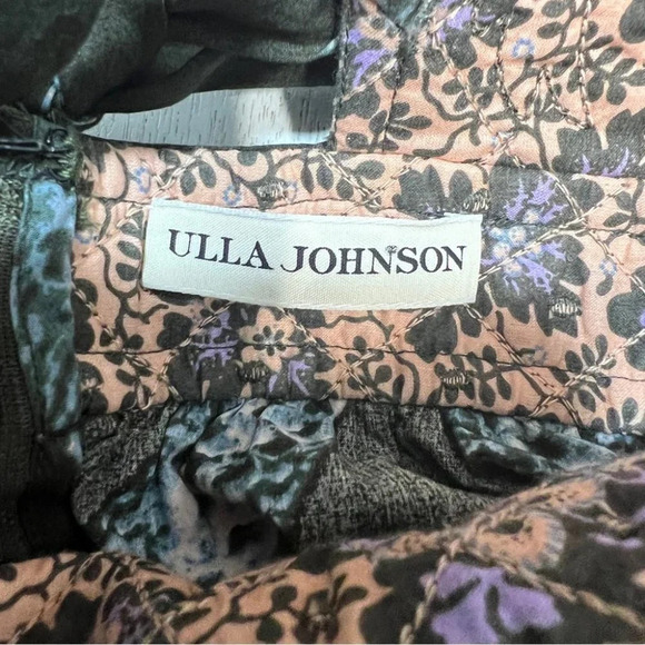 Ulla Johnson Jiya Quilted Apron Tank MIDI Dress XS A-Line Army - Picture 11 of 12